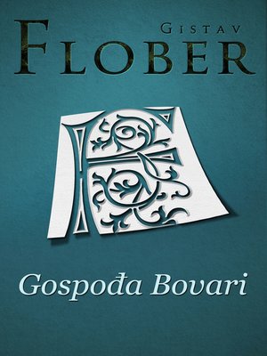 cover image of Gospođa Bovari